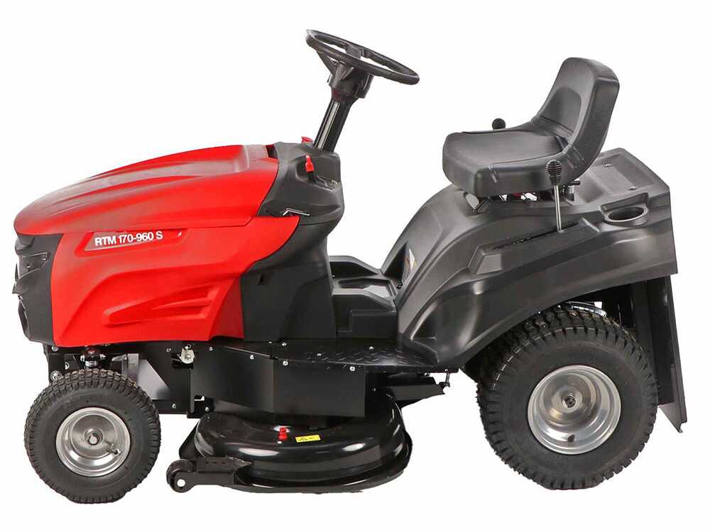GeoTech RTM 170-960 S - Rasentraktor - Mechanikgetriebe - Seitenauswurf – Bild 2