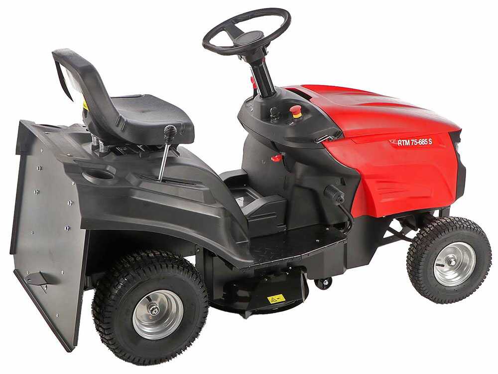 GeoTech RTM 75-685 S - Rasentraktor - Mechanikgetriebe - Seitenauswurf – Bild 2