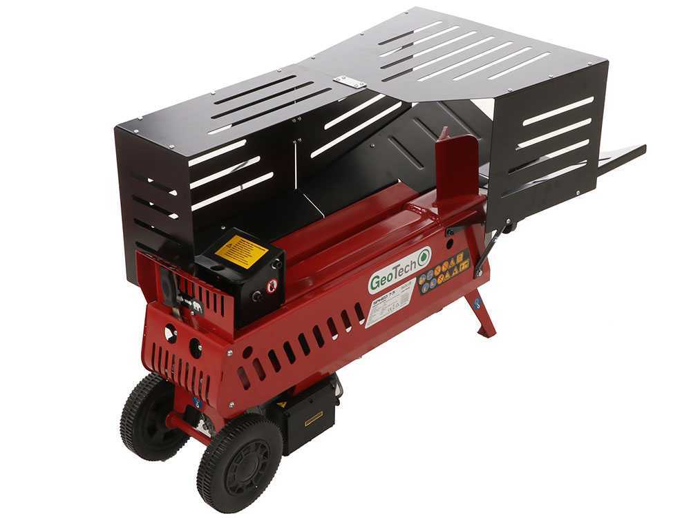 GeoTech SPHED 7.5 - Liegender Holzspalter mit Elektromotor - Spaltkraft 7 T – Bild 3