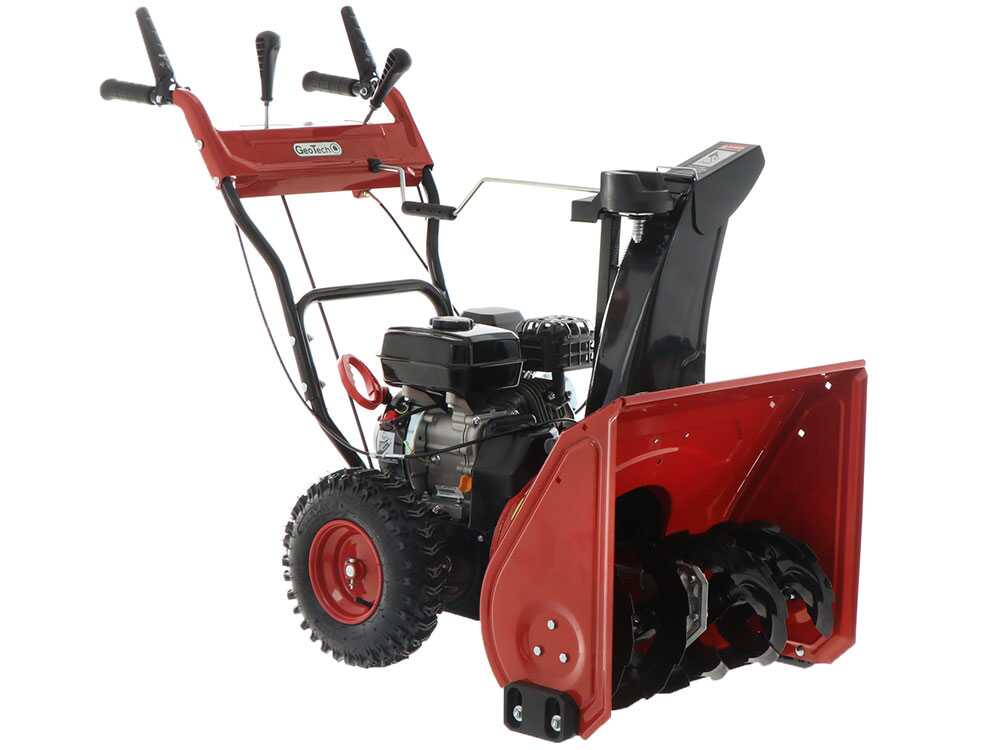 GeoTech ST 662 WL EVO - Benzin-Schneefräse - Loncin H200 – Bild 4