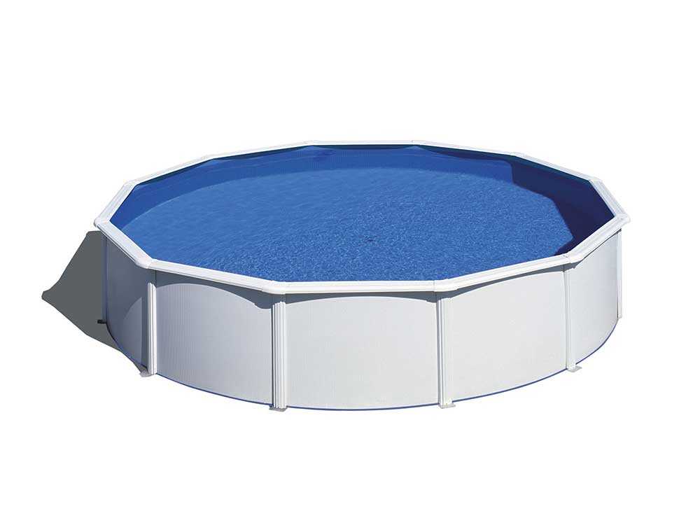 Gre Fidji Rund Ø550 x 120 cm - Runder Stahlwandpool – Bild 2