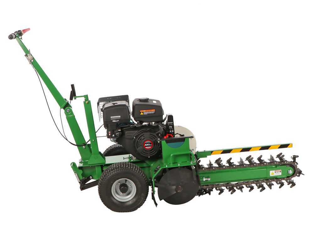 GreenBay DIG LE-600 - Grabenfräse - Loncin-Motor G420F – Bild 2