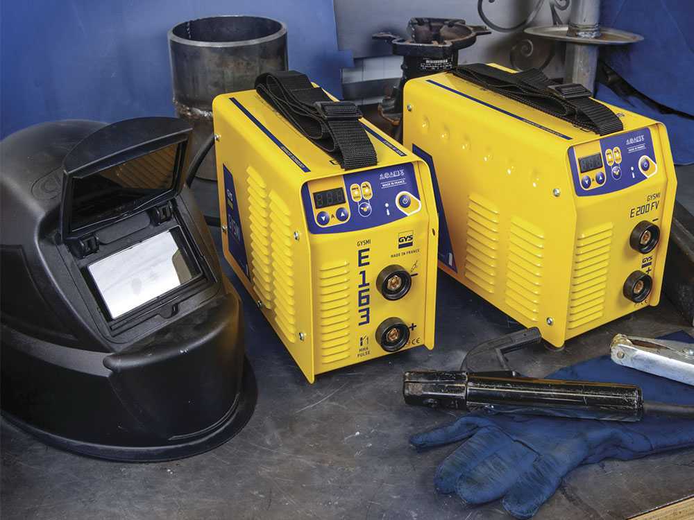 GYS Gysmi E200 FV - Inverter Schweißgerät (MMA, WIG Lift) + Koffer, Gleichstrom (DC) – Bild 3