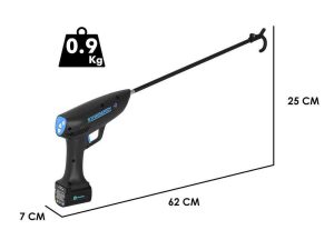 Hakenschüttler für Blaubeeren Campagnola Starberry  MD2 mit 3 Li-Ion-Akkus 14.4V 2.5 Ah