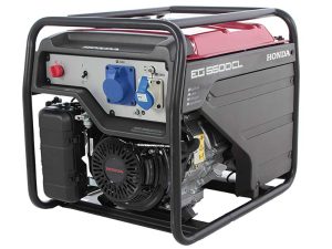 Honda EG 5500 CL - Benzin-Stromerzeuger mit AVR-Regelung 5.5 kW - Dauerleistung 5 kW - 230V