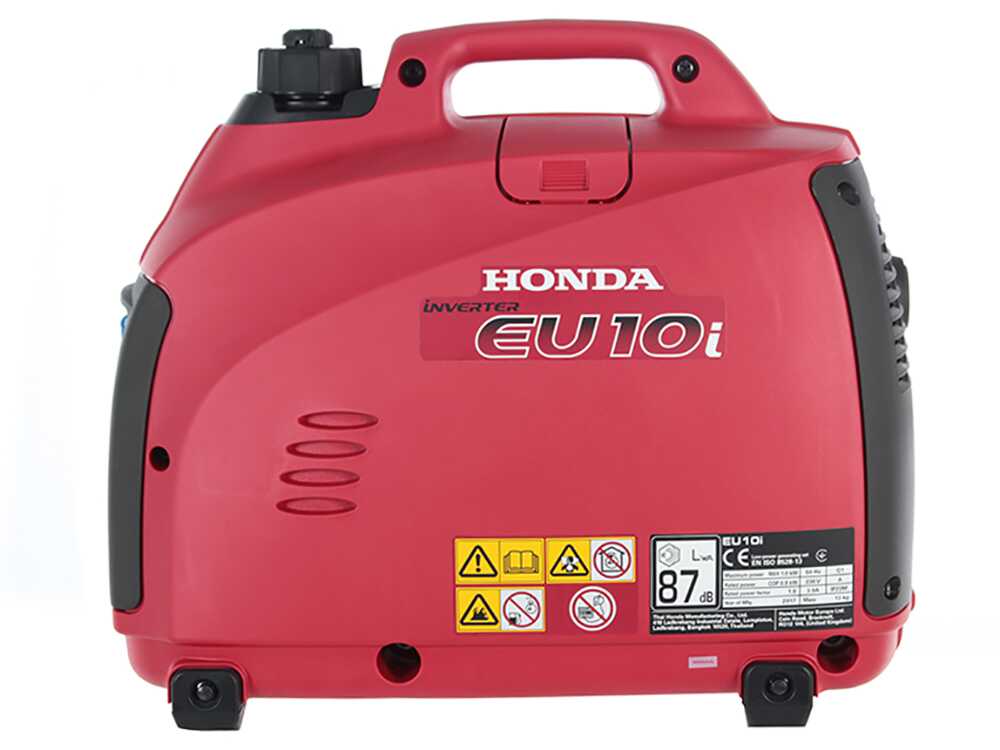 Honda EU10i - Leiser tragbarer Inverter-Stromerzeuger 1 kW - Dauerleistung 0.9 kW - 230V – Bild 2