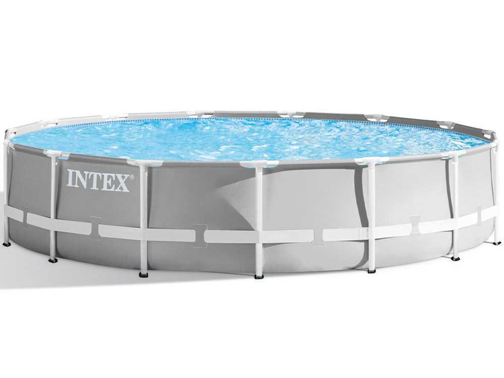 Intex Prisma Frame 26724NP - Ø457x107 cm - Runder Pool – Bild 3