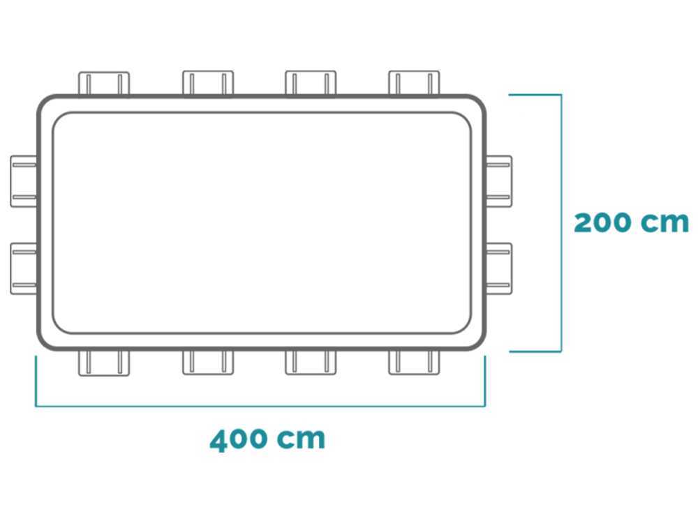 Intex Prisma Frame Chevron 26780NP - 400x200x100 cm - Aufstellpool + Filterpumpe und Poolleiter – Bild 2