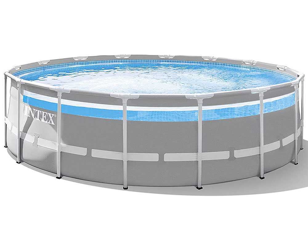 Intex Prisma Frame Clearview 26730NP - Ø488x122 cm - Runder Pool – Bild 3