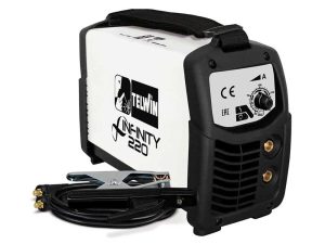 Inverter Schweißgerät Elektrode und TIG mit Gleichstrom Telwin Infinity 220 - 220 A - Kit