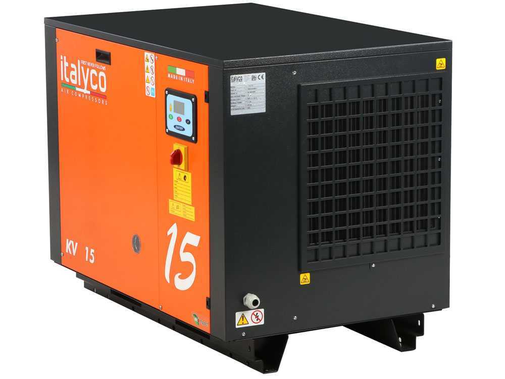 Italyco KV 15 Premium - Schraubenkompressor - max. Druck 10 bar – Bild 2