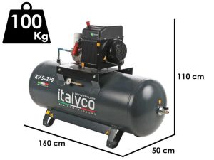 Italyco KV 5/270 - Schraubenkompressor - max Druck 10 bar