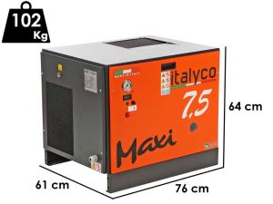 Italyco Maxi 8 - Schraubenkompressor - Max. Druck 10 bar