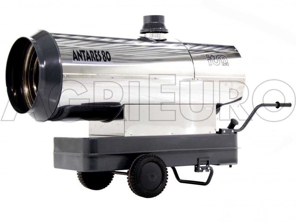 ITM ANTARES 80 INOX - Diesel Heizkanone - indirekte Heizung mit Austauscher – Bild 2