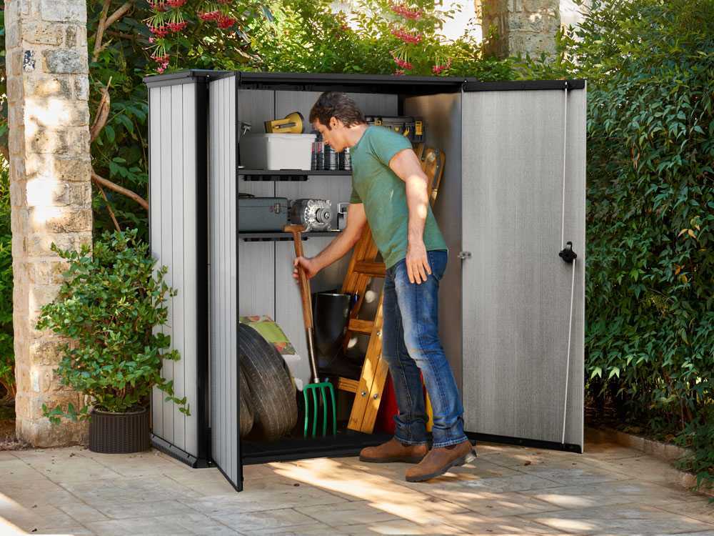 Keter High-Store + Gartenschrank - 140x73x170 cm – Bild 3