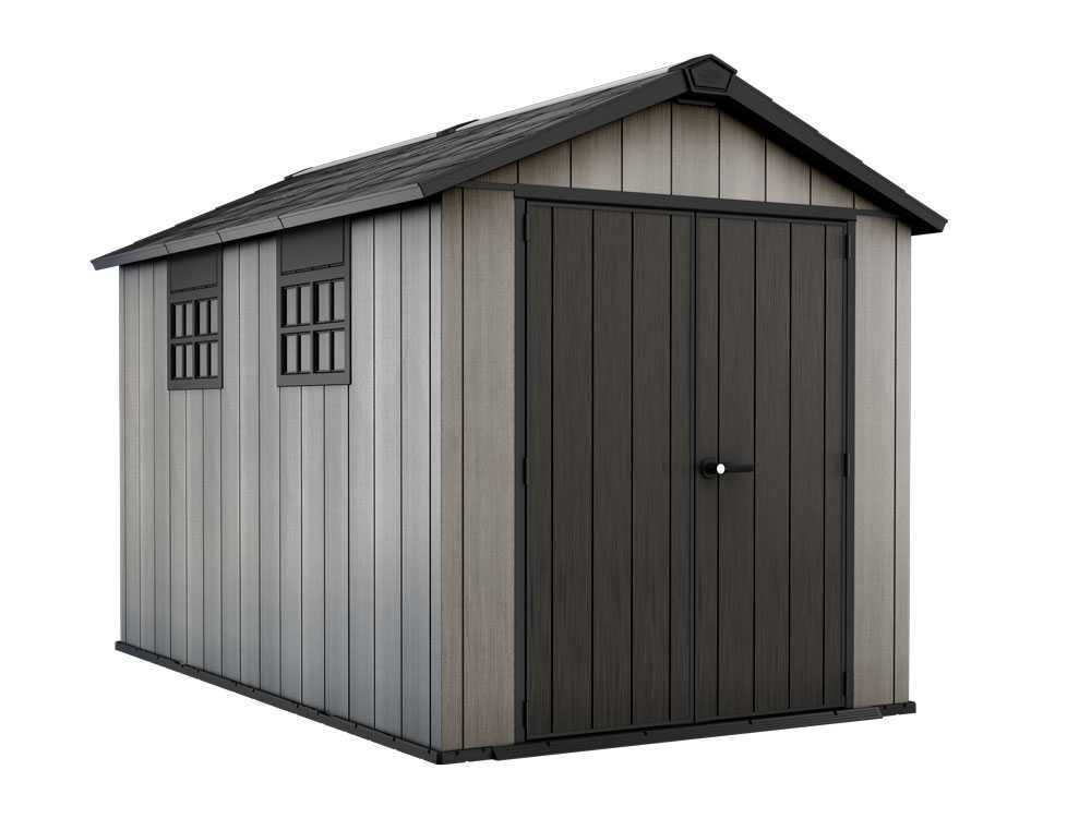 Keter Oakland 7511 - Gartenhaus - mit Doppeltür und Fenster - 230x350x242 cm – Bild 2