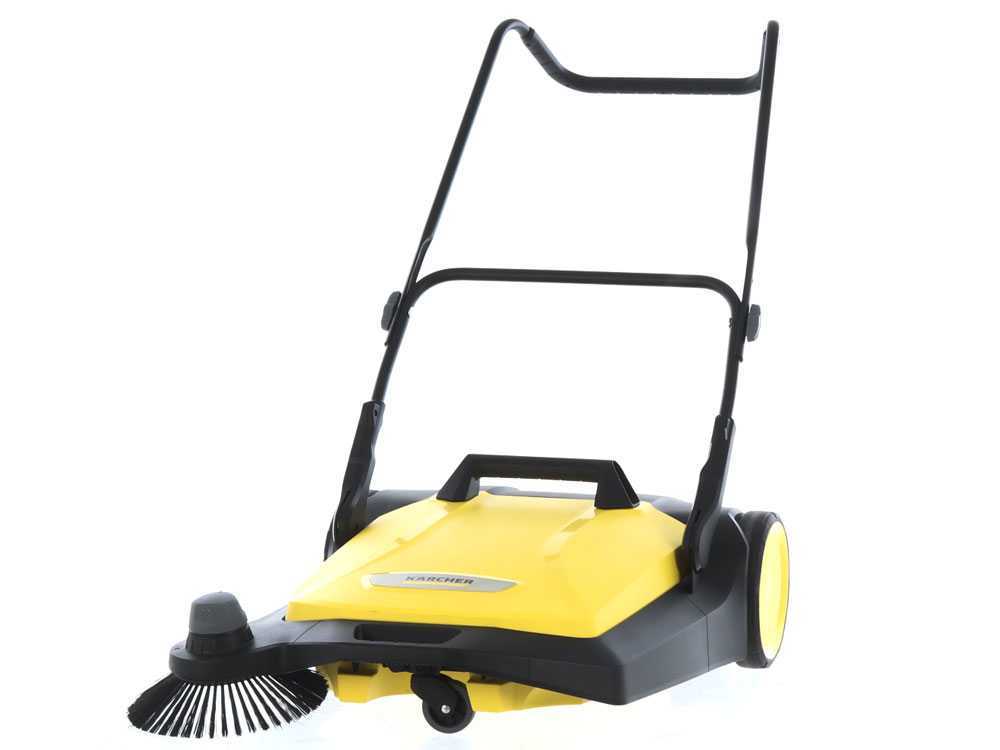 Kärcher S 6 - Handkehrmaschine mit Fangkorb - mit Höheneinstellung - 38 L Kehrgutbehälter – Bild 2