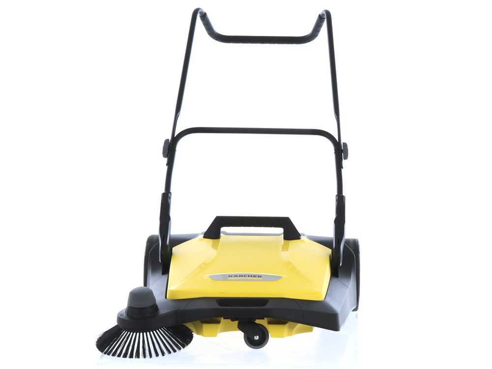 Kärcher S 6 - Handkehrmaschine mit Fangkorb - mit Höheneinstellung - 38 L Kehrgutbehälter – Bild 3