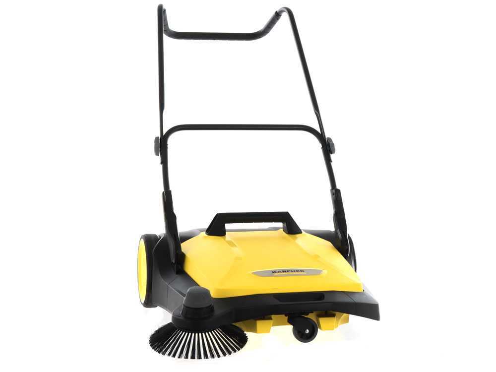 Kärcher S 6 - Handkehrmaschine mit Fangkorb - mit Höheneinstellung - 38 L Kehrgutbehälter – Bild 4