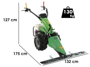 Lampacrescia MGM FC 130 - Mehrzweckgerät Balkenmäher - Honda GX390