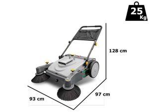 Lavor BSW 950 MF Handkehrmaschine mit Schubantrieb - mit Fangkorb