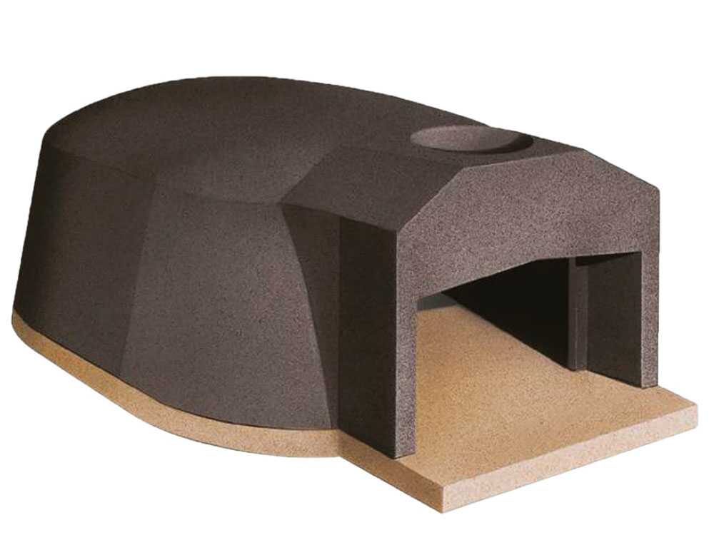 Linea VZ Ercolano - Einbau-Holzbackofen mit Backraum 107x160 cm - Backkapazität 8 Pizzen – Bild 2