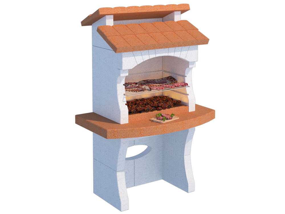 Linea VZ Ibiza - Grillkamin für Brennholz/Holzkohle – Bild 2
