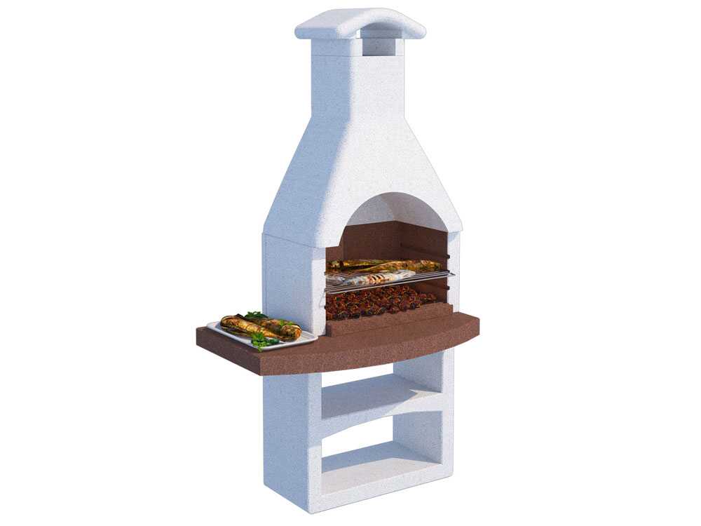 Linea VZ Treviso - Grillkamin für Holzkohle – Bild 2