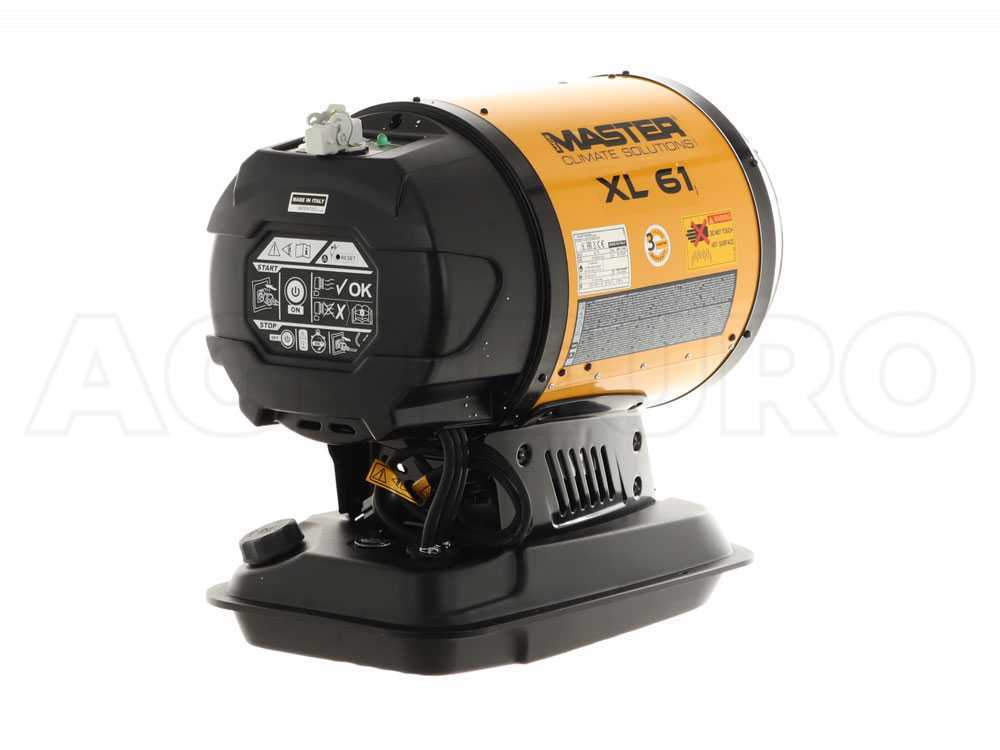 Master XL 61 - Diesel Heizkanone - direkte Heizung – Bild 2