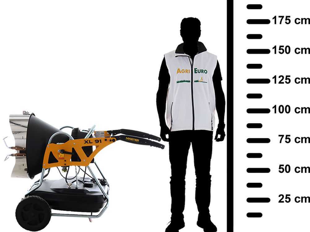 Master XL 91 - Diesel Heizkanone - direkte Heizung – Bild 2