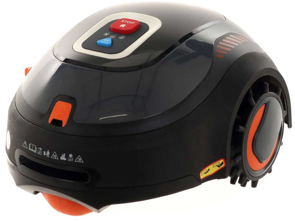 Mähroboter Black & Decker BCRMW122-QW mit Begrenzungskabel - Rasenmäher mit 12V-Lithium-Akku – Bild 3