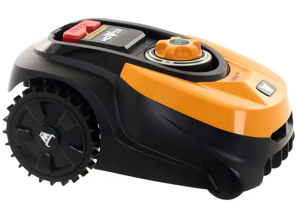 Mähroboter Mowox RM 1200 Li BT - mit Begrenzungskabel - 28V Li-Ionen Akku 3Ah – Bild 3