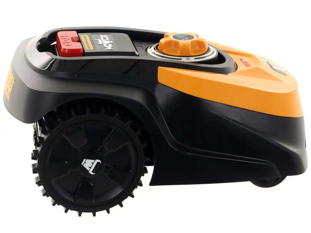 Mähroboter Mowox RM 1200 Li BT - mit Begrenzungskabel - 28V Li-Ionen Akku 3Ah – Bild 4