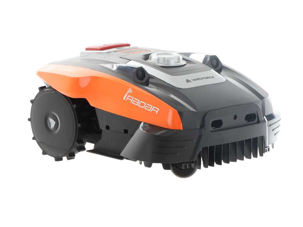 Mähroboter Yard Force Compact 400RiS - App-Steuerung - IRadar-Ultraschallsensoren – Bild 3
