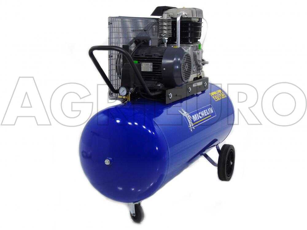 Michelin MCX 300 858 - Elektrischer Kompressor mit Riemenantrieb - Motor 7.5 PS - 270Lt – Bild 2