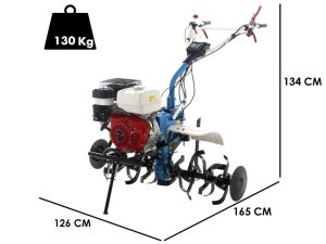 Motorhacke AGT 13000 mit HONDA Motor GX390cc von 389ccm -  2 Vorwärtsgänge + 1 Rückwärtsgang