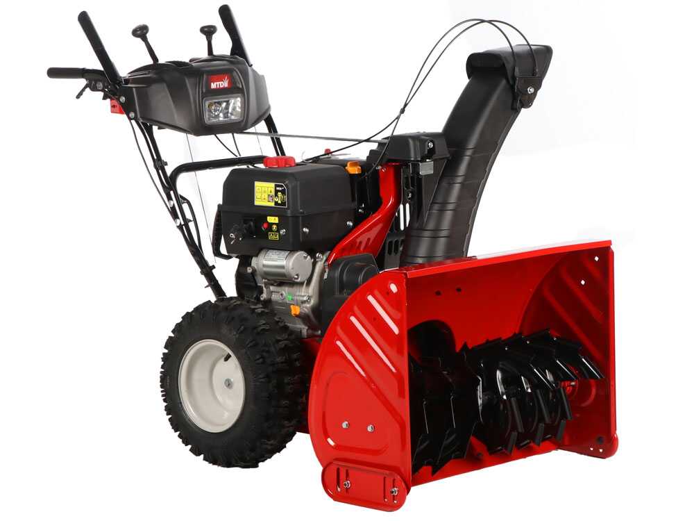 MTD OPTIMA ME 76 - Benzin-Schneefräse - SnowThorX 90 – Bild 3