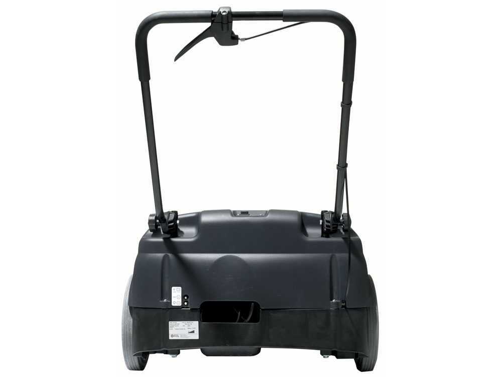 Nilfisk SW750 - Selbstfahrende Kehrmaschine mit Kehrgutbehälter 12V - 46Ah – Bild 4