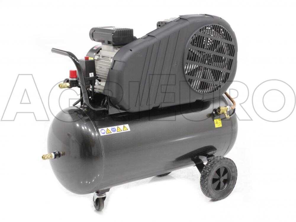 Nuair B2800B/100 CM3 - Elektrischer Kompressor mit Riemenantrieb - Motor 3 PS - 100 Lt – Bild 2