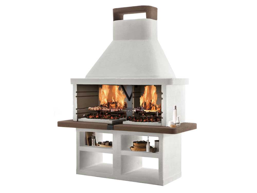 Palazzetti Argos - Grillkamin aus Beton - 3 in 1 – Bild 2