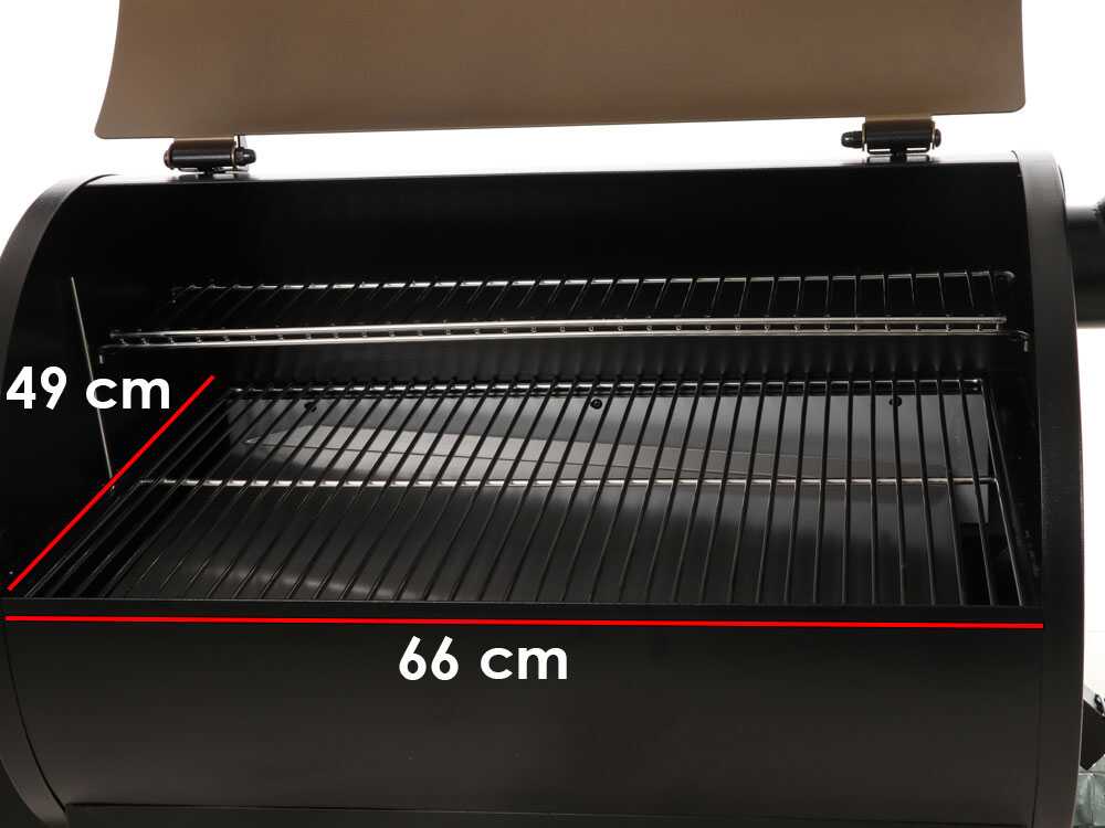 Pelletgrill ZGRILLS ZPG-700D - Grillrost aus Edelstahl - Kochfläche 66x49 cm – Bild 2