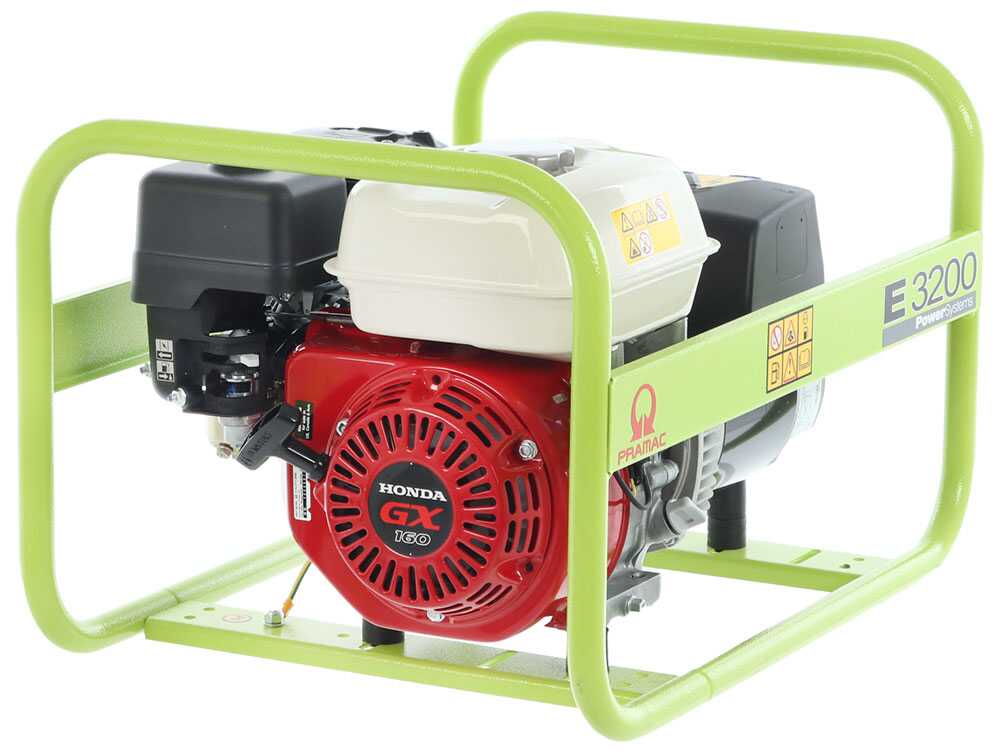 Pramac E 3200 - Benzin-Stromerzeuger 2.6 kW - Dauerleistung 2.2 kW - 230V – Bild 2