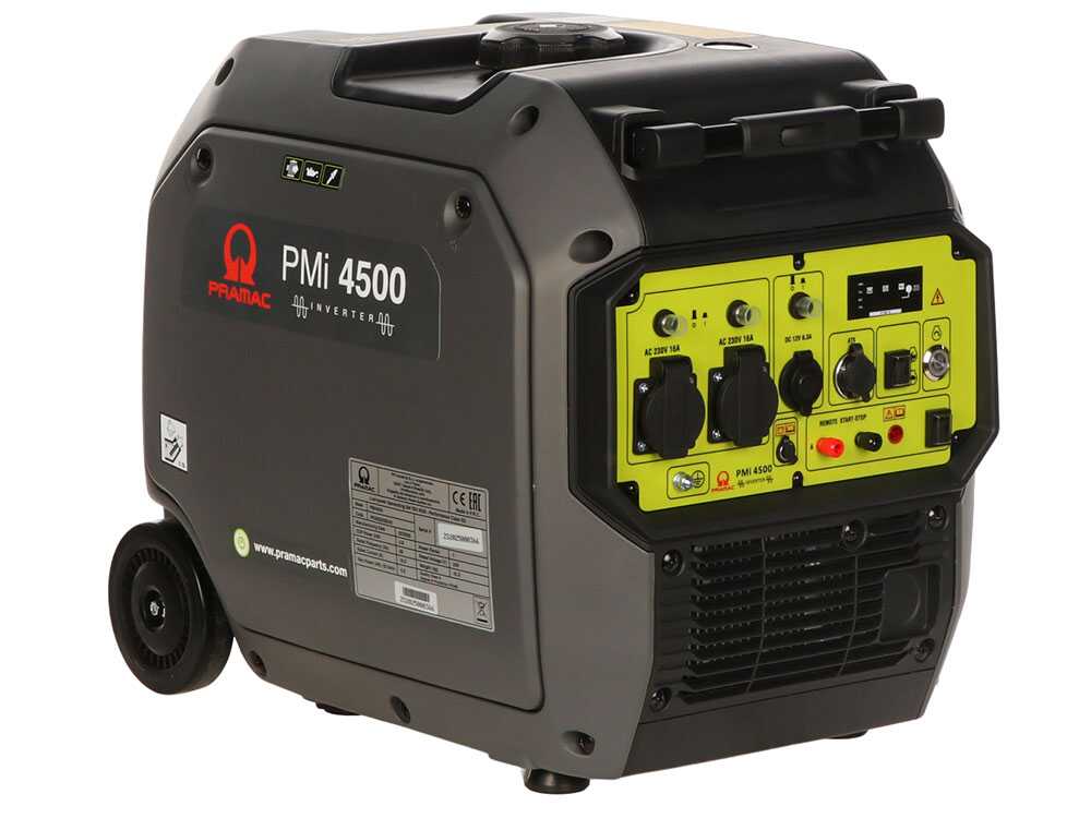 Pramac PMi 4500 - Inverter-Stromerzeuger Trolley-Version 4,2 kW - Dauerleistung 3,8 kW Einphasig – Bild 2