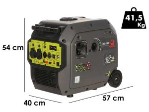 Pramac PMi 4500 - Inverter-Stromerzeuger Trolley-Version 4,2 kW - Dauerleistung 3,8 kW Einphasig