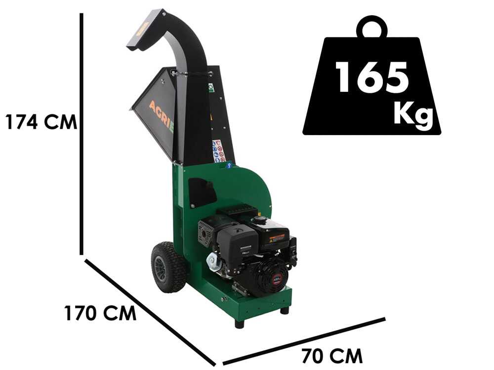 Premium Line BIGCH420 - Häcksler mit Benzinmotor - Loncin G420F - Elektrostarter