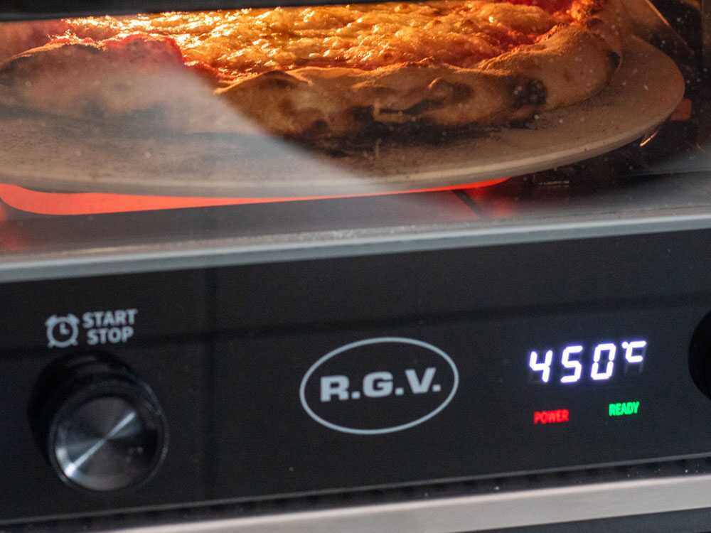 R.G.V. Vulcano - Elektrischer Pizzaofen - 2100 W – Bild 4