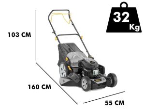 Rasenmäher mit Radantrieb Alpina AL5 51 SAQ - Verbrennungsmotor ST 170 - Schnittbreite 51cm