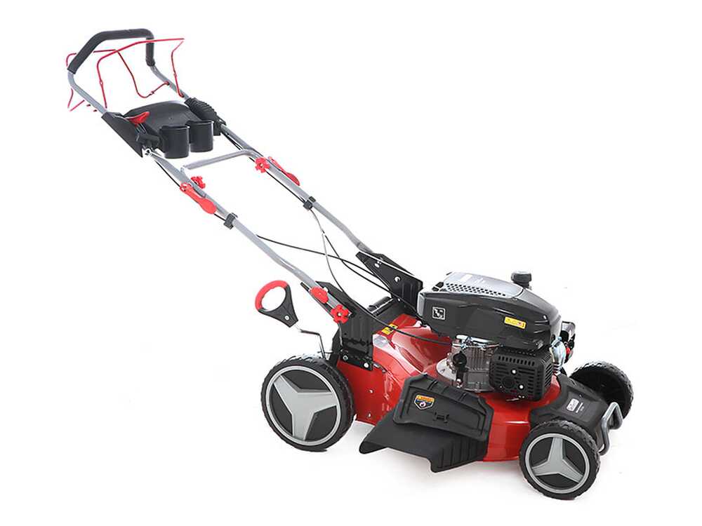 Rasenmäher mit Radantrieb Geotech PRO S53-225 BMSGW - 224ccm - 4in1 - mit Messer 53cm – Bild 3