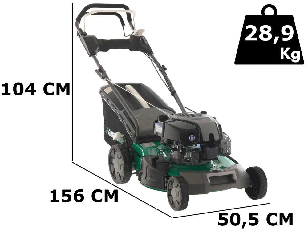 Rasenmäher mit Radantrieb GreenBay GB-LM 51 BS - 4 in 1 - Motor B&S 750EX - Schnittbreite 51cm