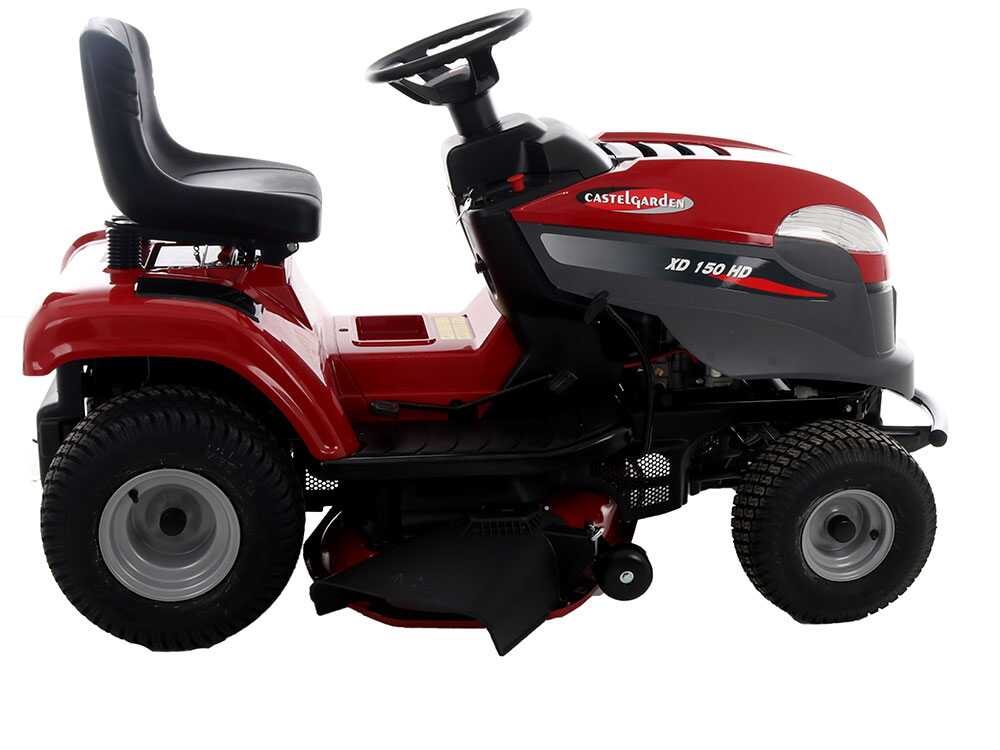 Rasentraktor Castelgarden XD 150 HD mit Seitenauswurf und Motor ST 400 – Bild 2